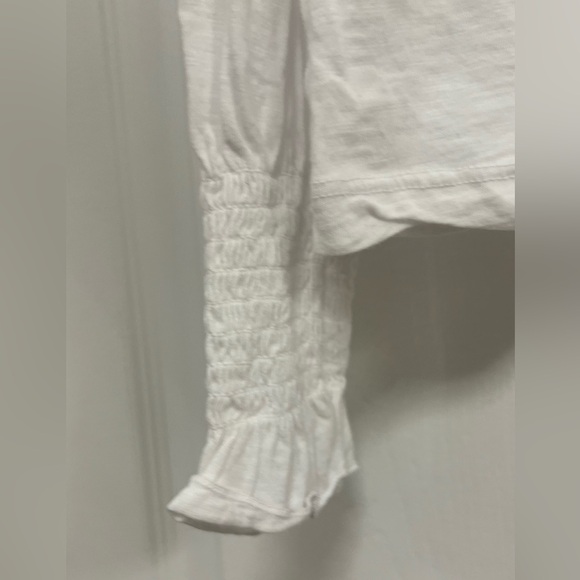 Sundry Ruffled Neck Tee - Picture 3 of 8